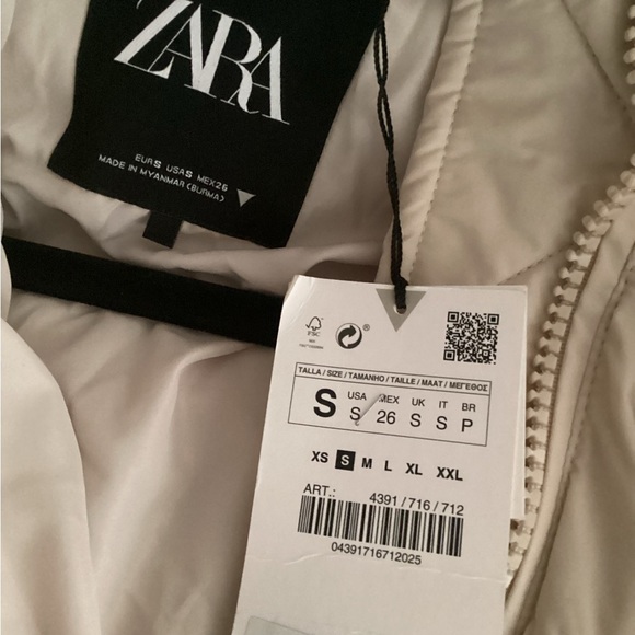 - ZARA puffy long Jacket NWT - Picture 7 of 13